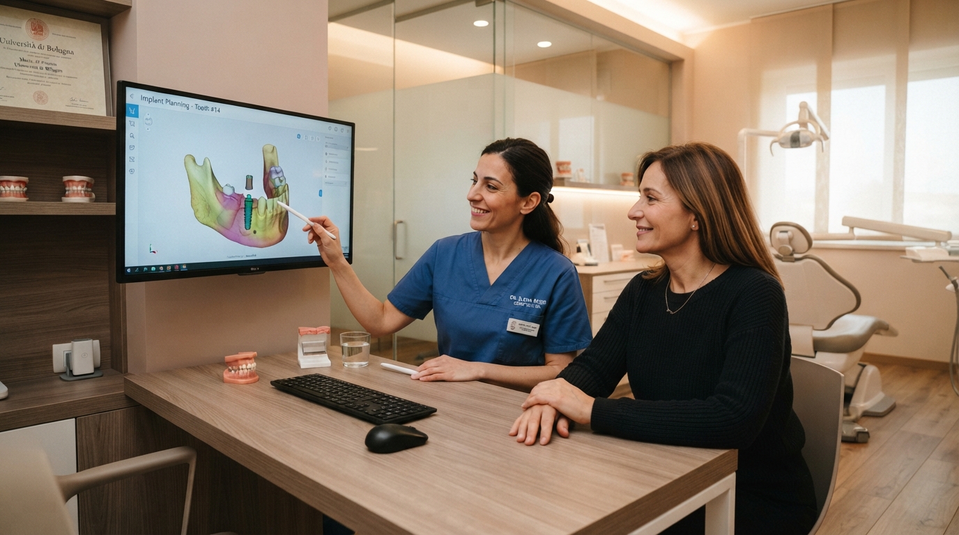 Valutazione implantologica e consulto clinico presso lo Studio Dentistico Mascherini