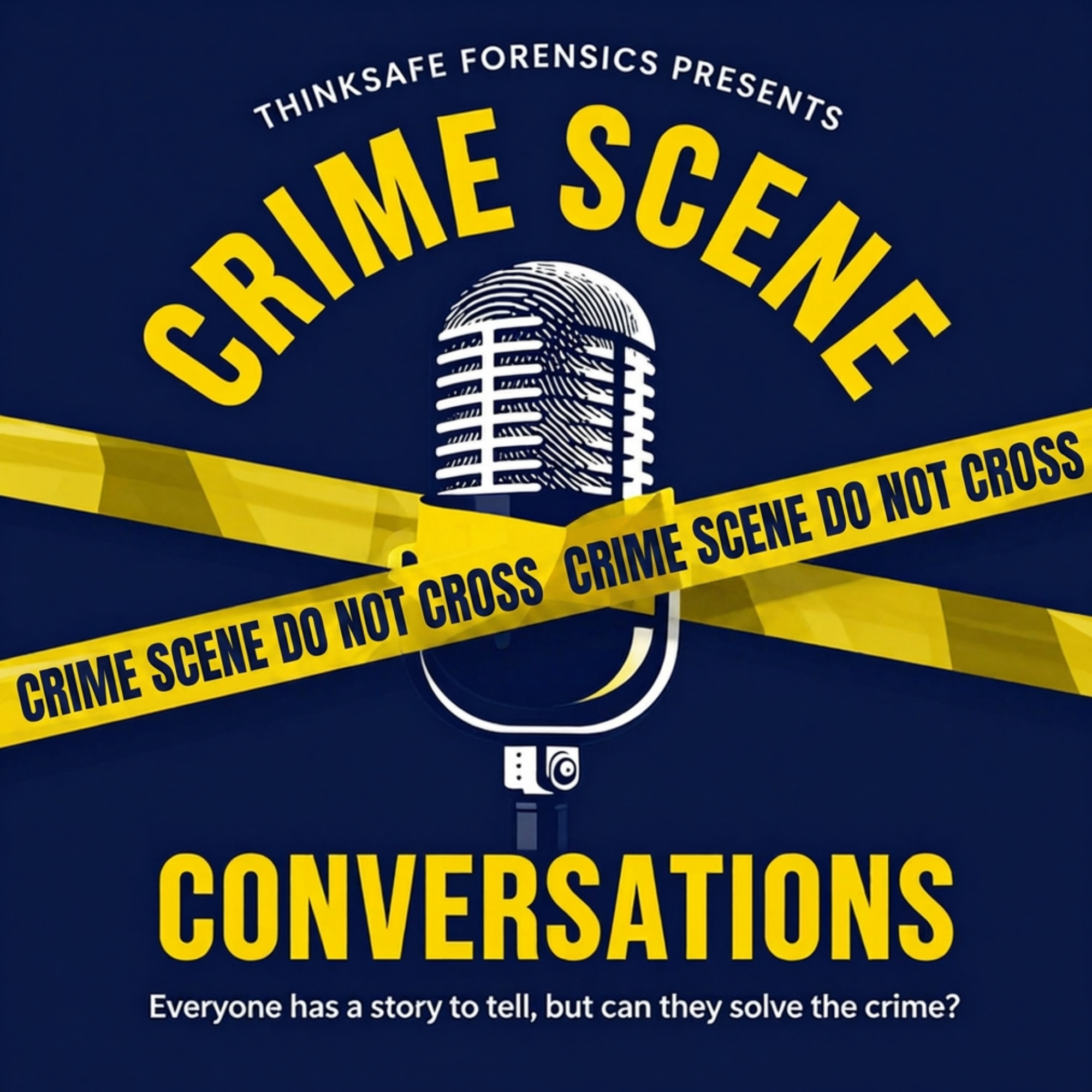 Crime Scene Conversations Podcast logo
