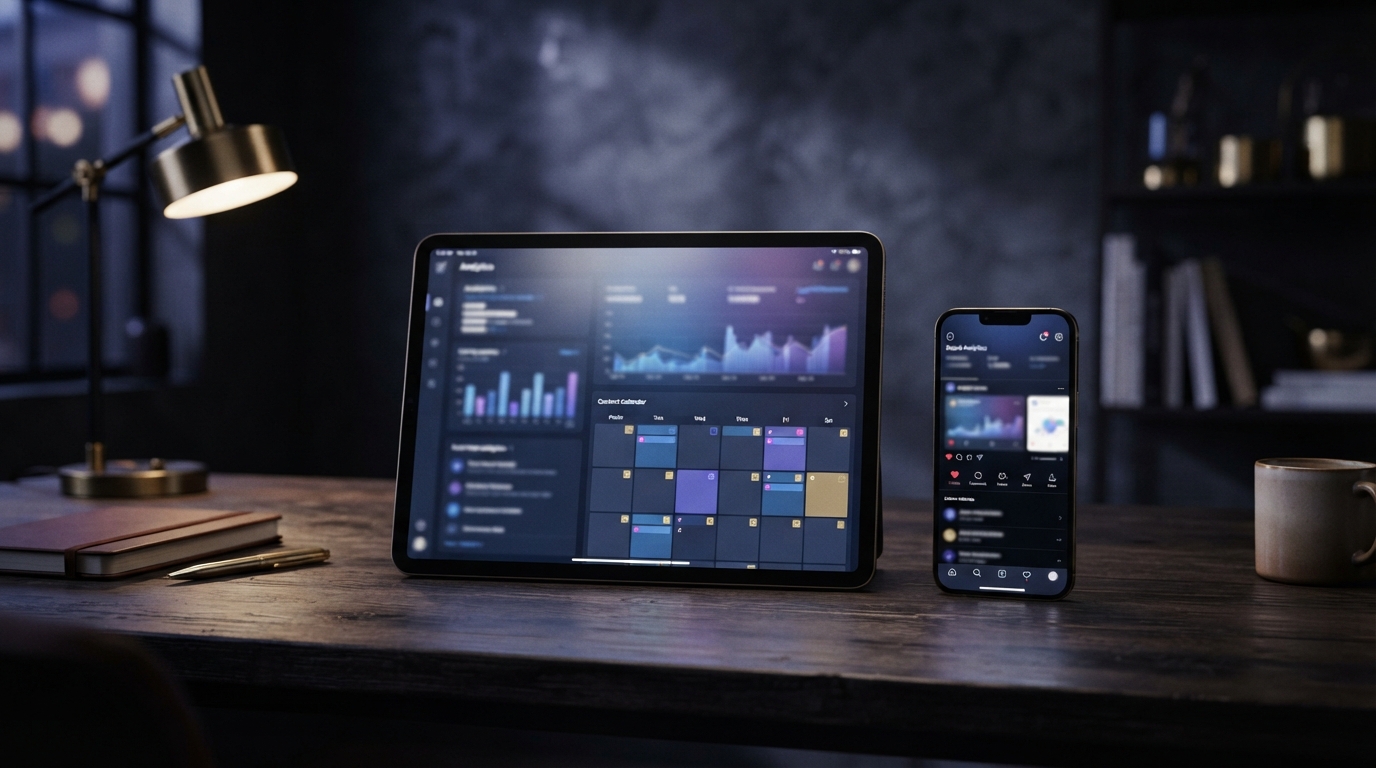 Social Media Management in action — Digitech Monster