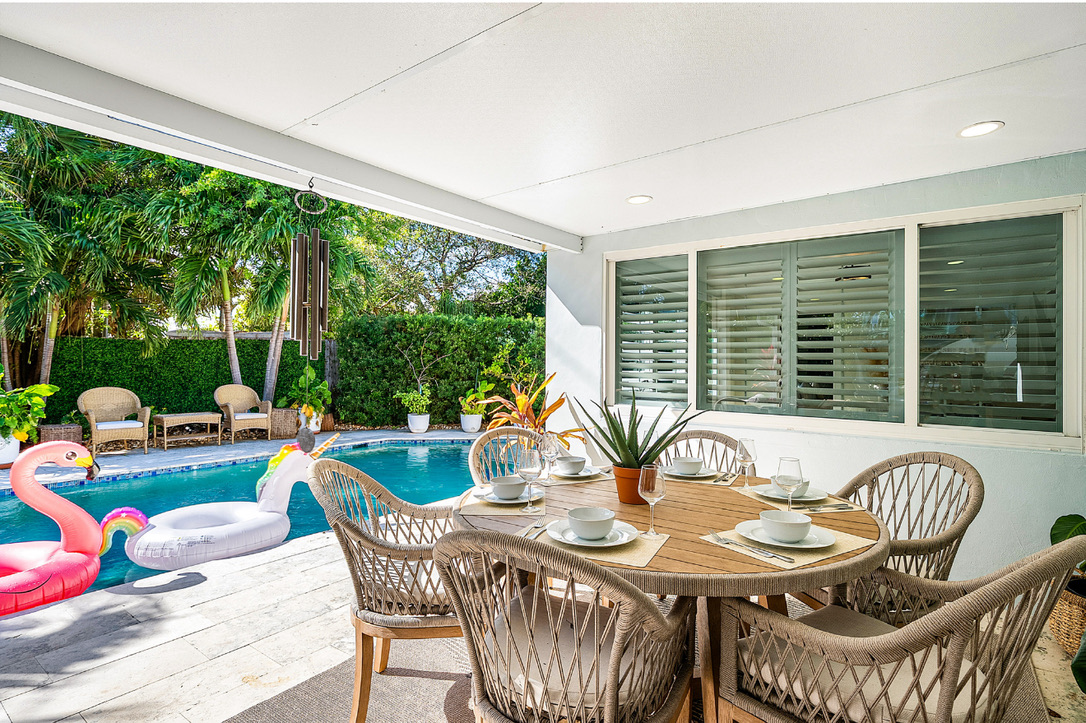 Outdoor Pool Area