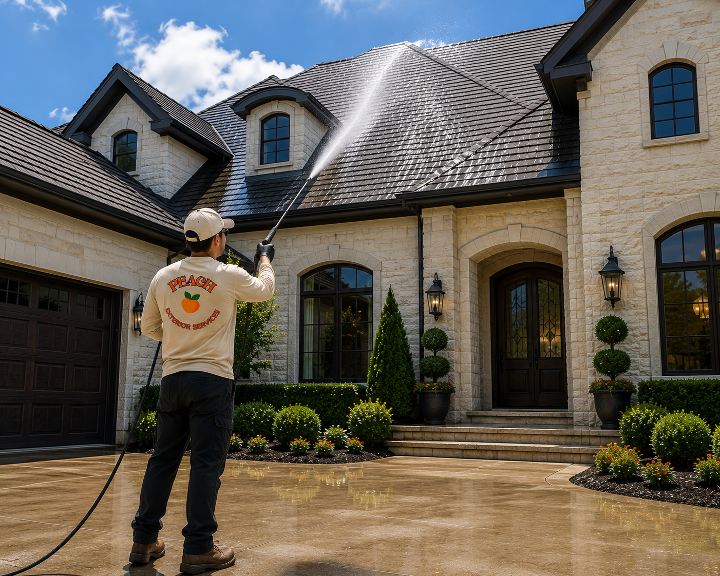 Roof Washing