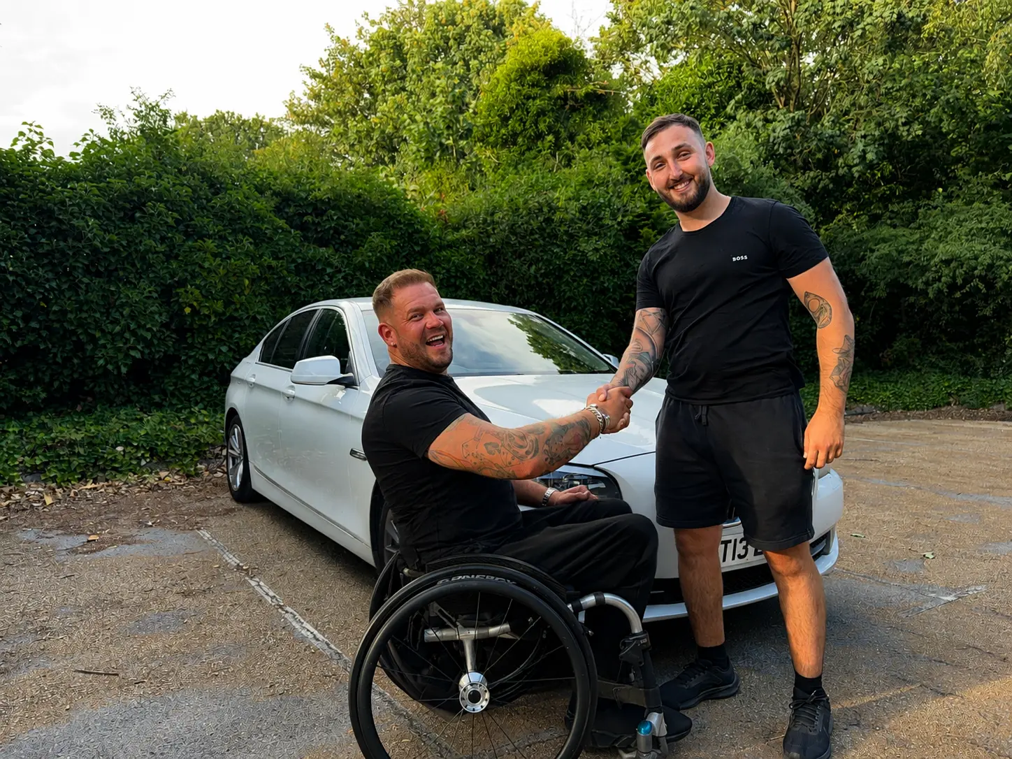 Authentic Car Handover