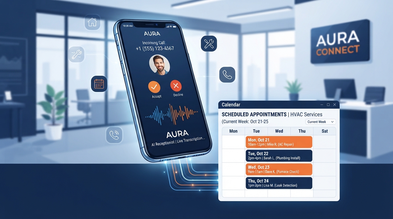 How an AI Receptionist Captures 40% More Calls for Home Service Businesses