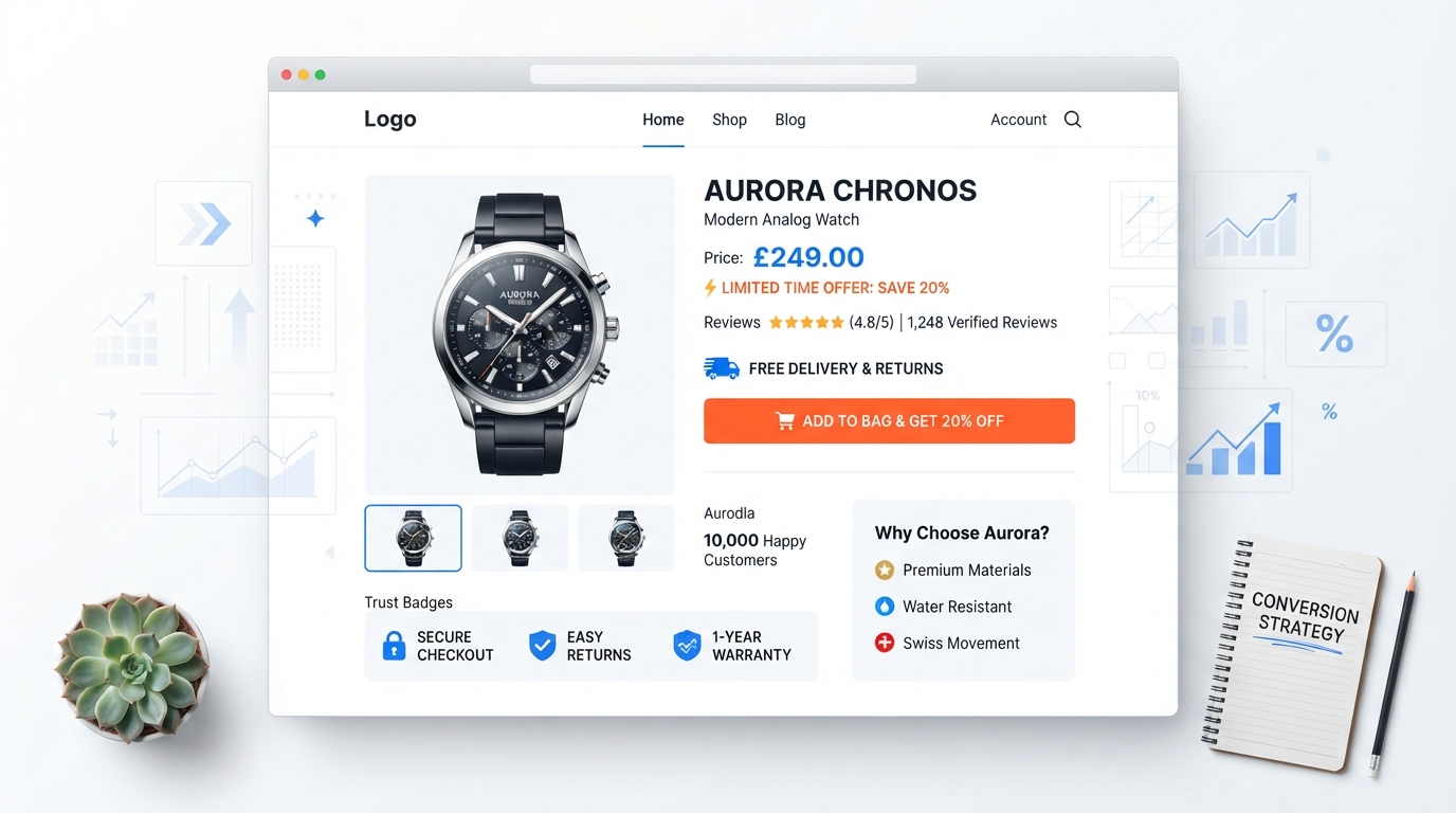 The Product Page Formula That Converts 3.8% of Visitors into Buyers