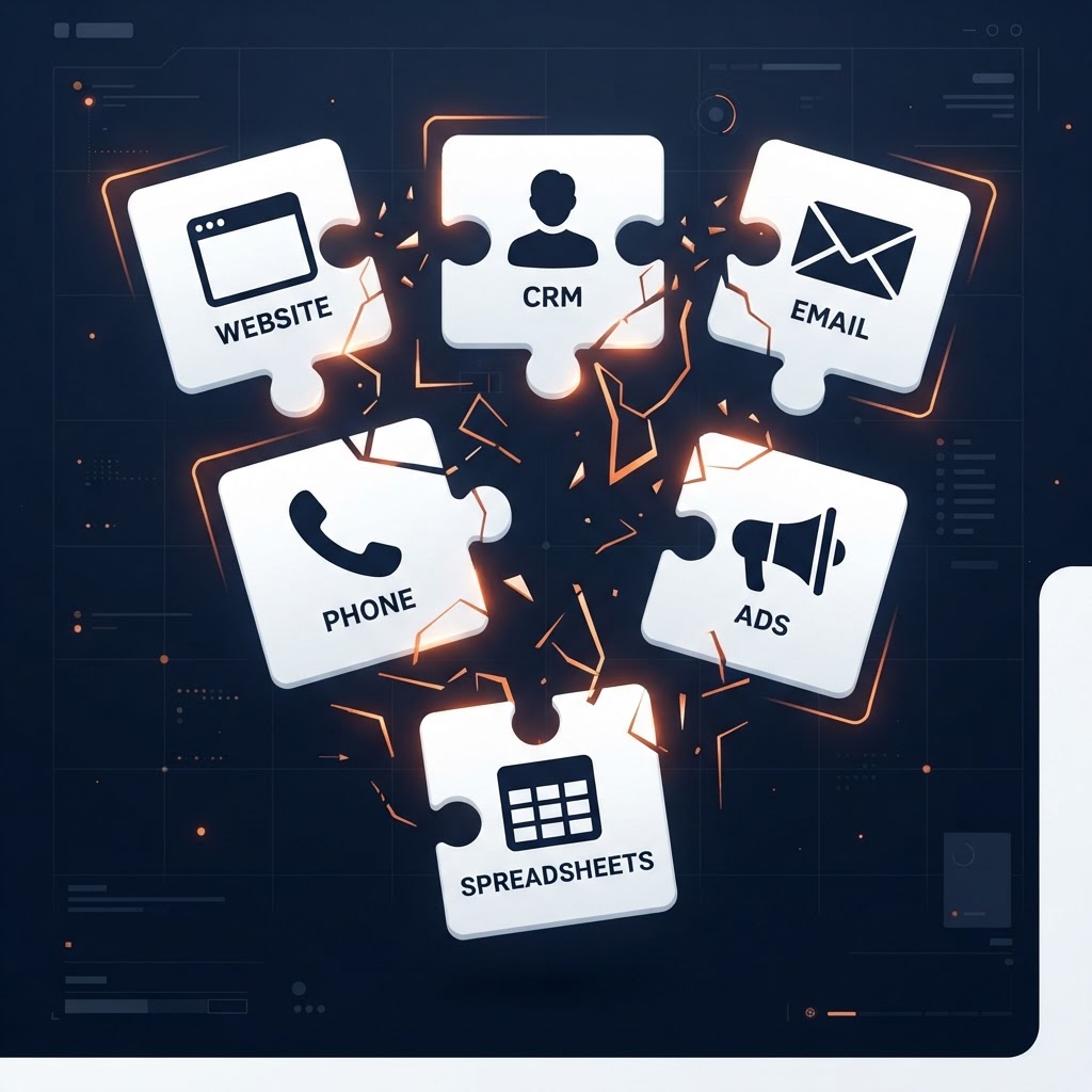 Disconnected business systems causing revenue leaks