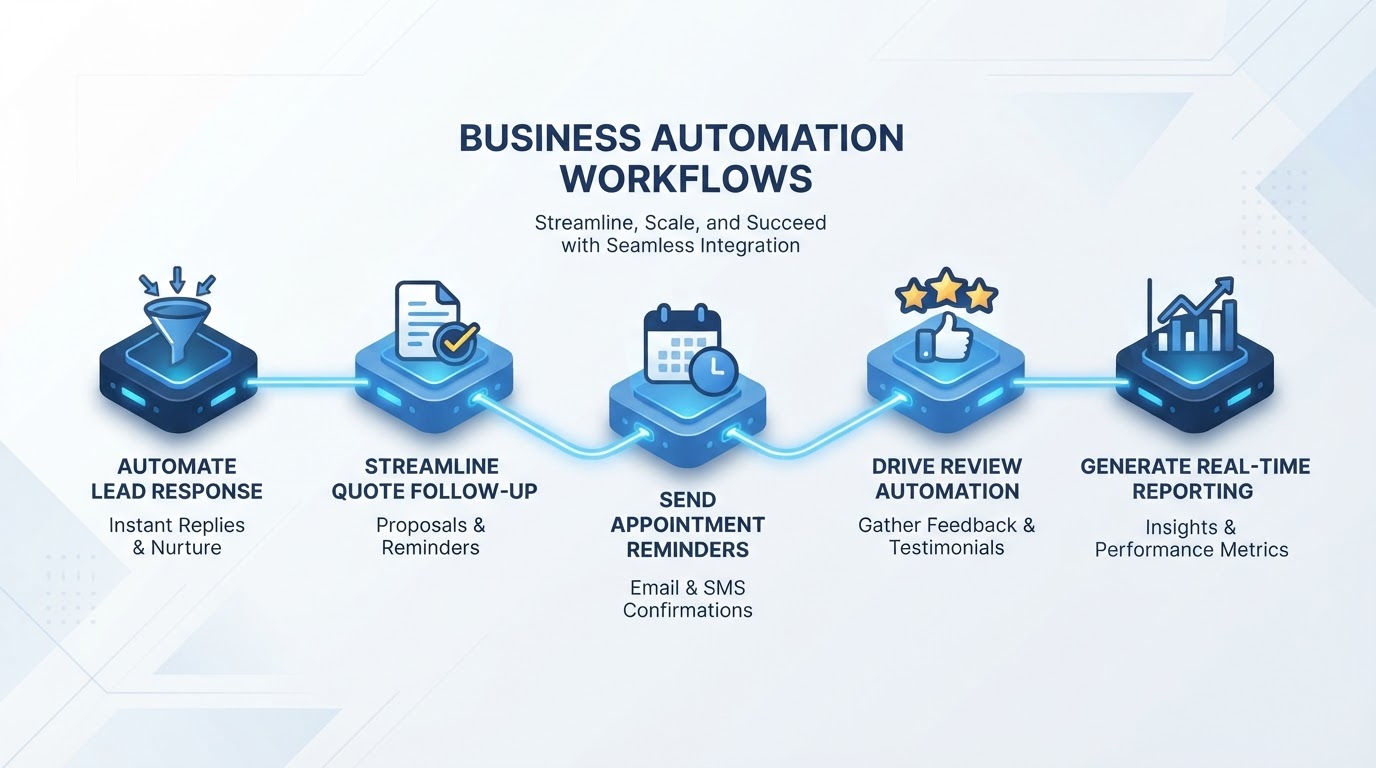 5 Business Automation Workflows Every Established Business Should Build