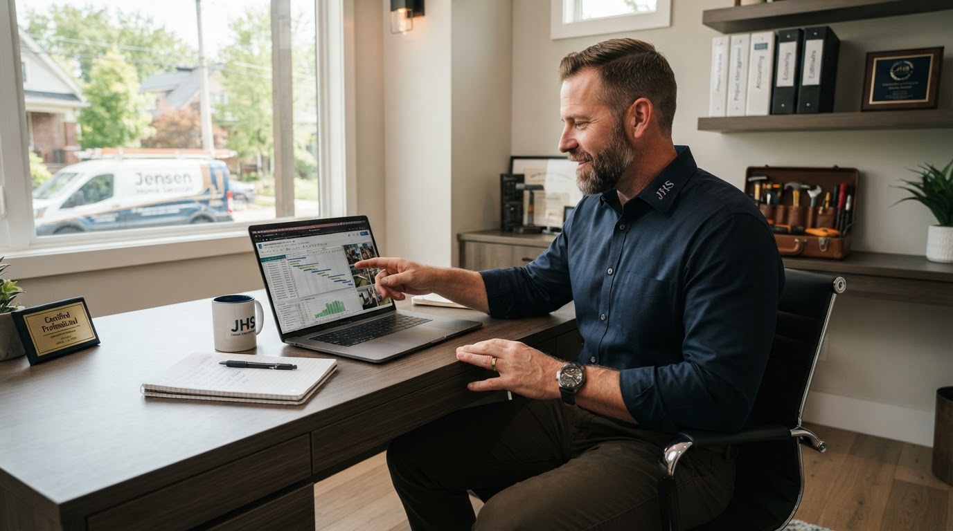 Home services business owner