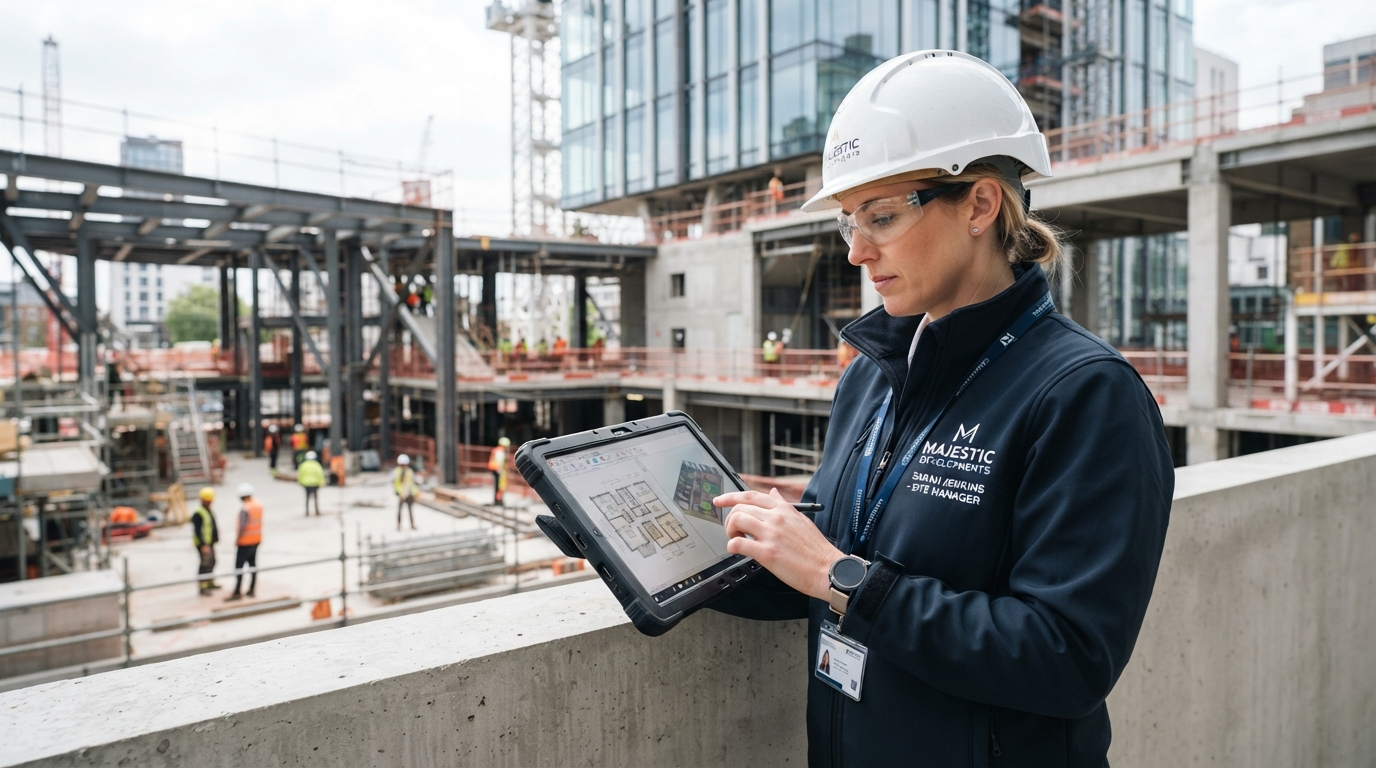 Construction site manager