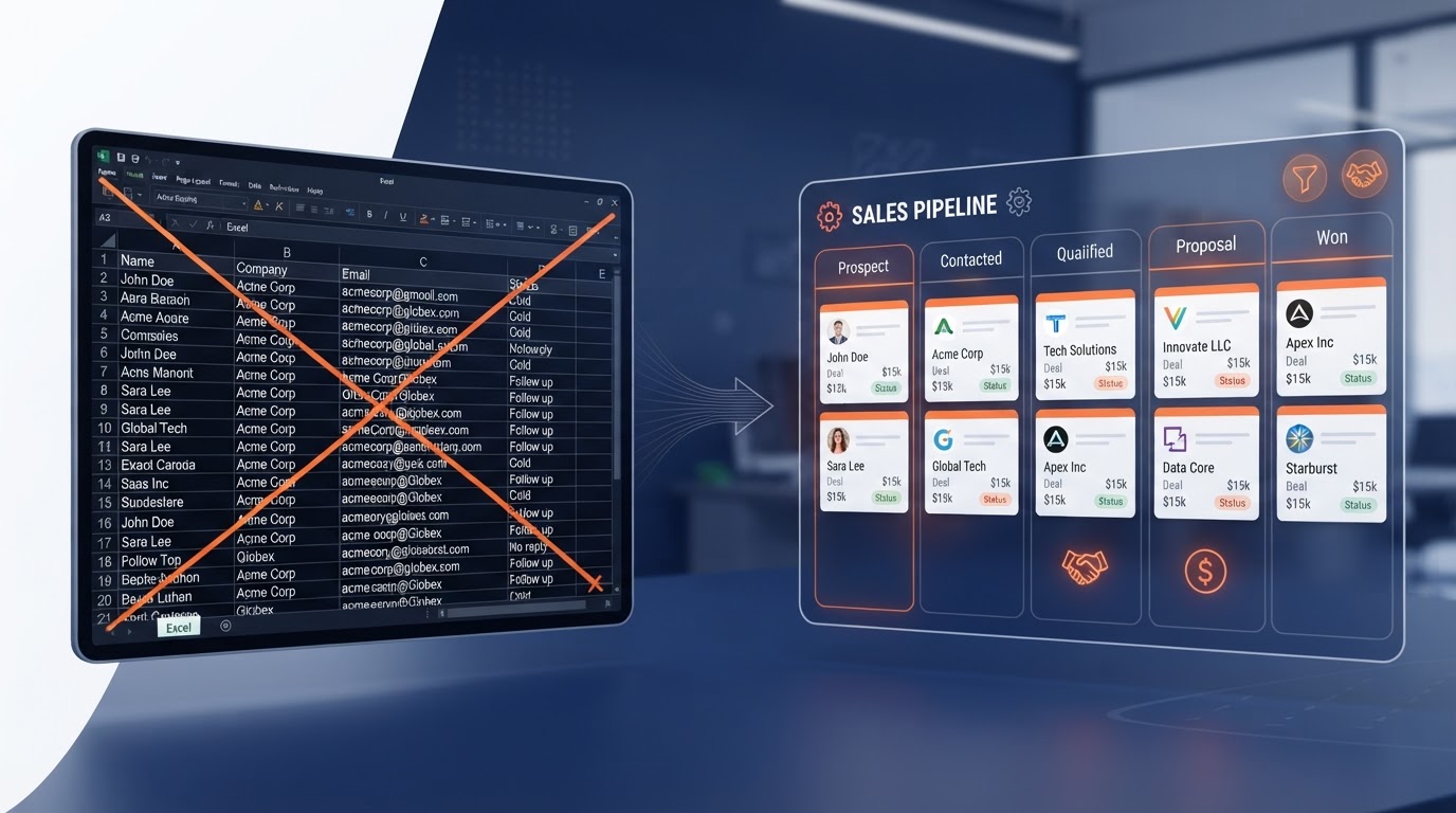 Why Your Spreadsheet Is Costing You Customers (And What to Replace It With)