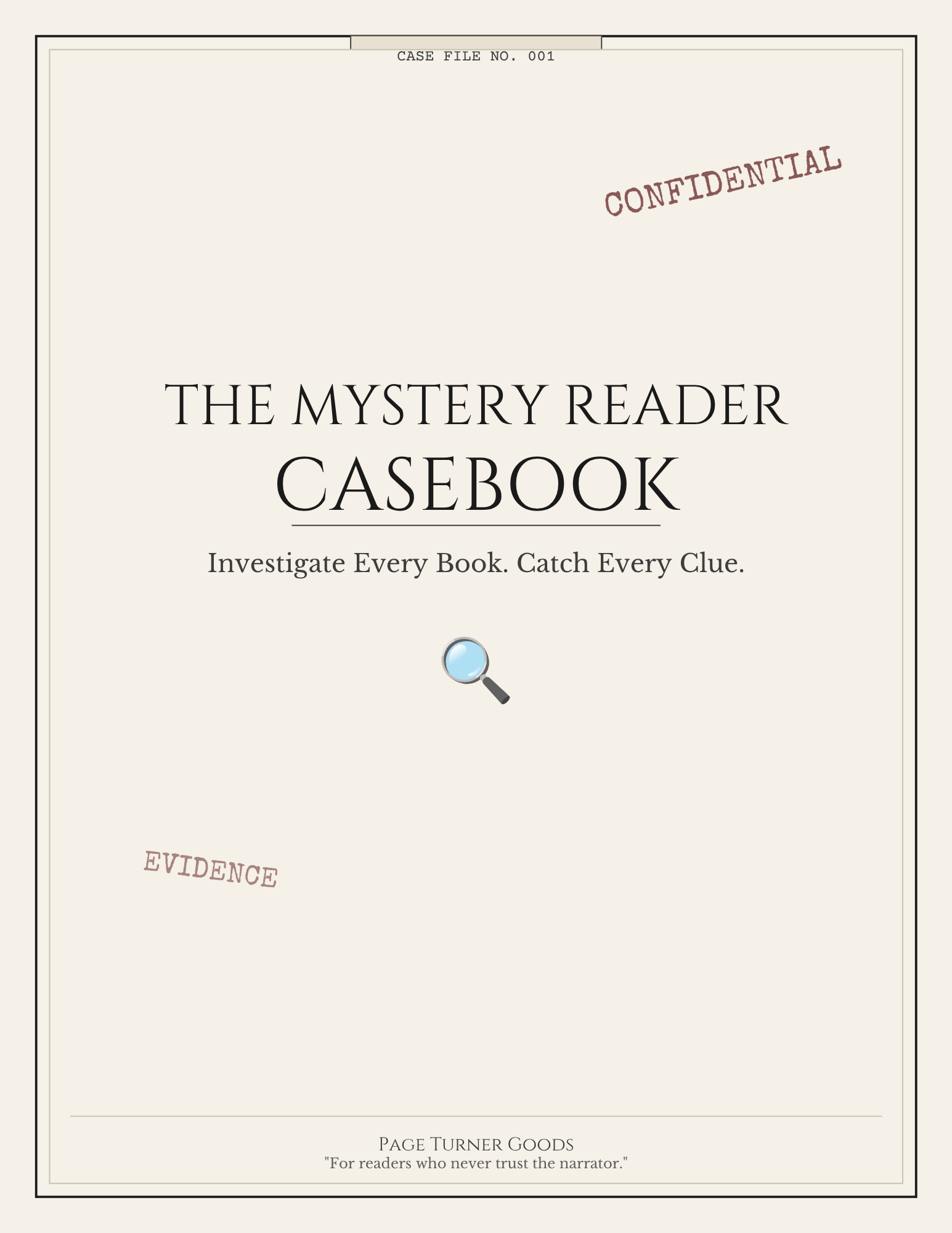 Casebook Cover
