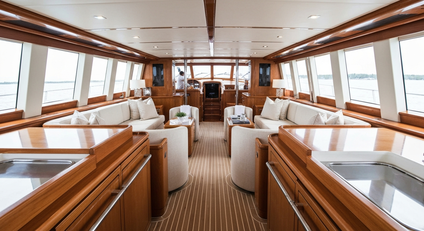 Interior Boat & Yacht Cleaning