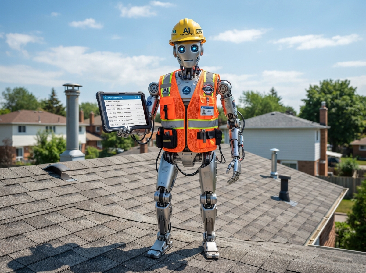 Contractor AI Robot Receptionist