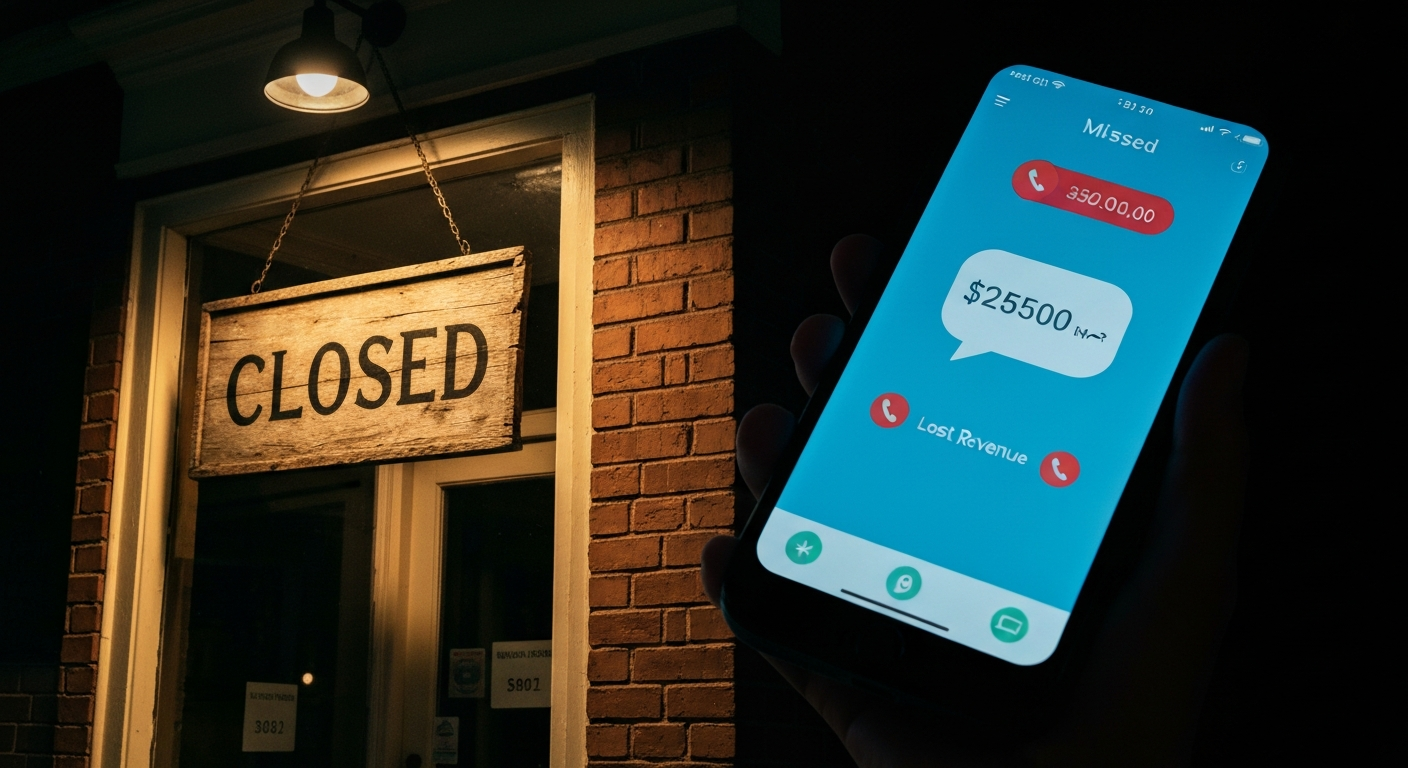 A simple one-click SMS link on a phone opening a secure telehealth video call