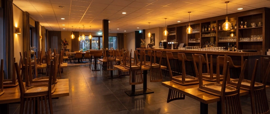 Novento schoonmaak horecakeuken na sluitingstijd