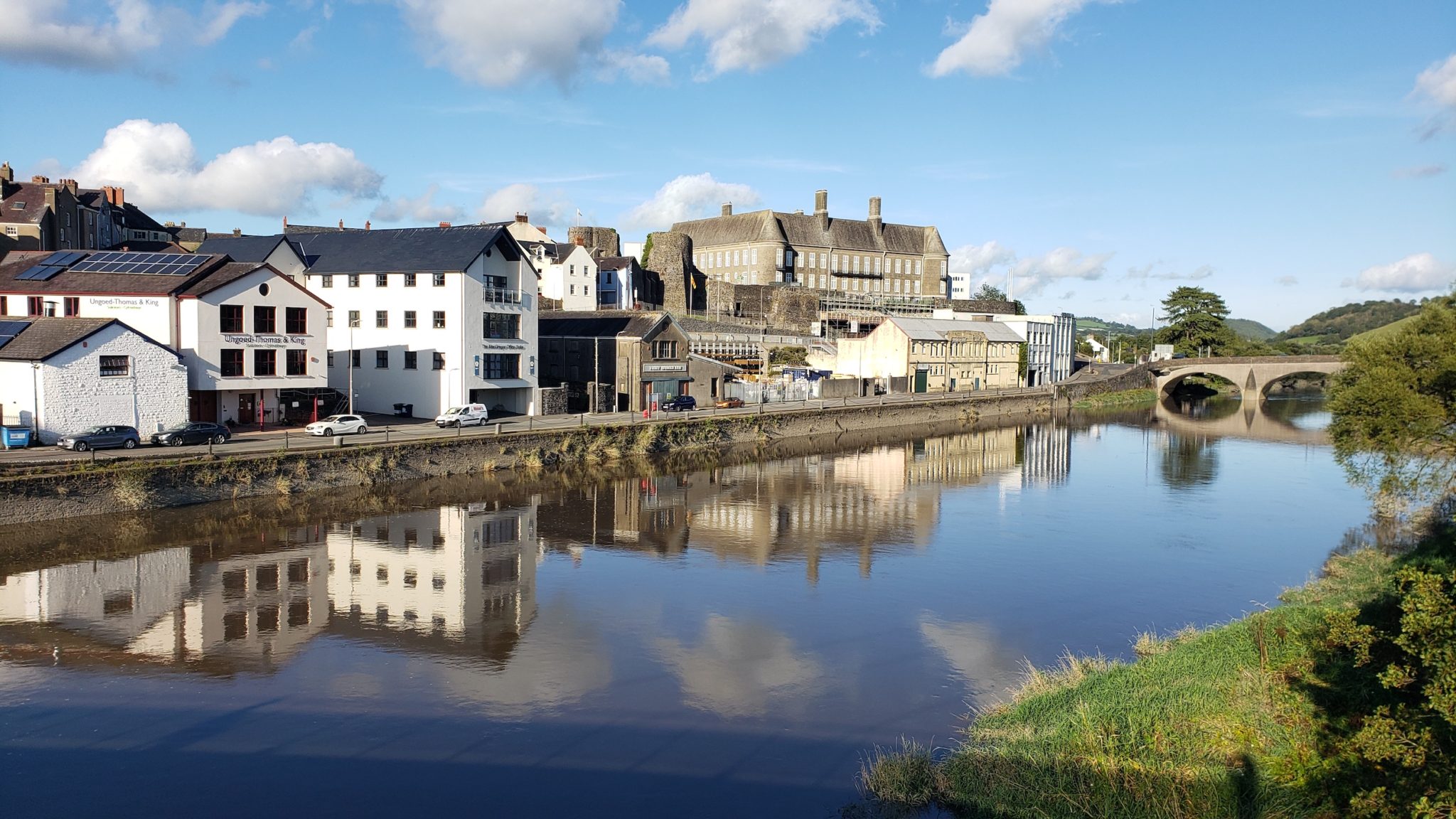 Carmarthen city