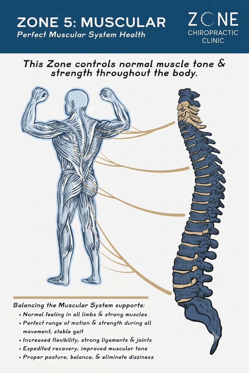 Zone 5: Muscular System illustration
