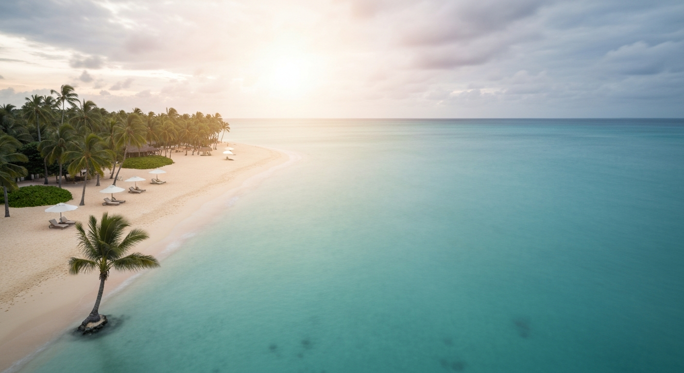 Tropical Beach Background