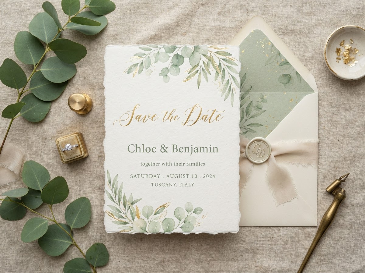 Botanical Save the Date