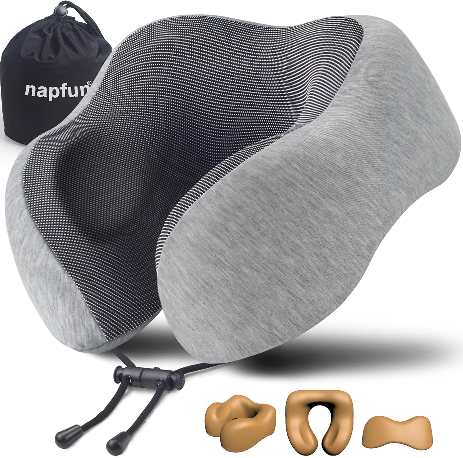 Memory Foam Travel Neck Pillow