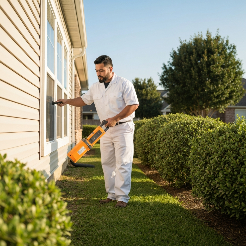 Pest control inspection