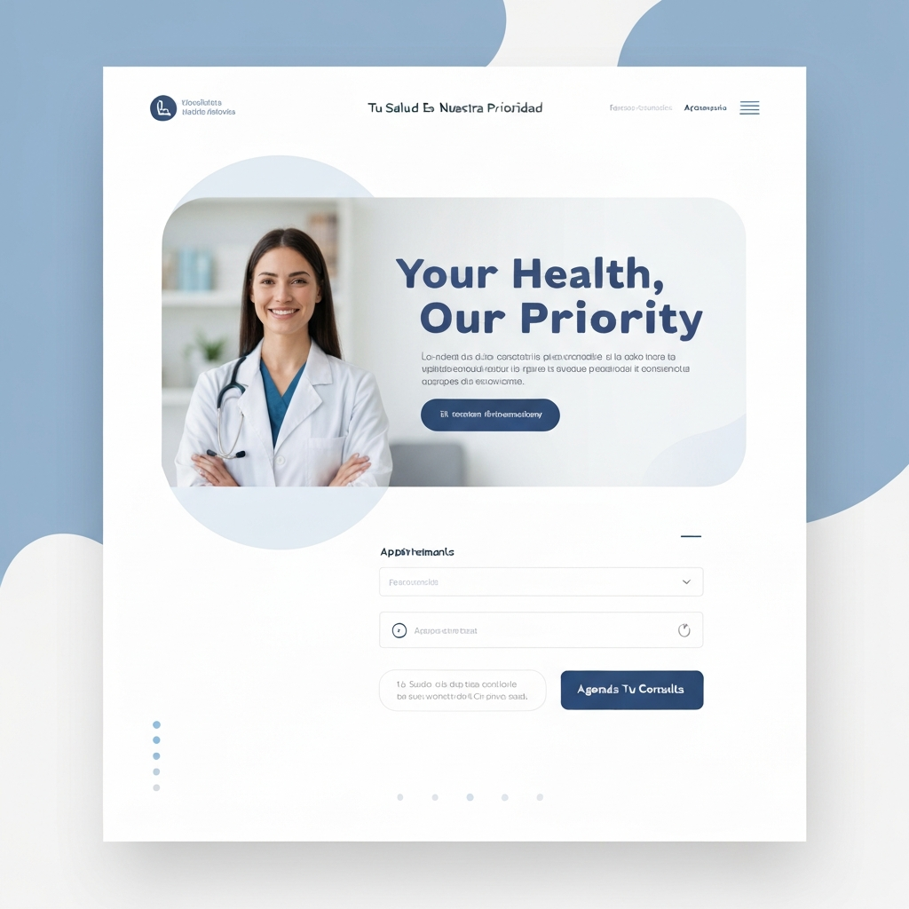 Ejemplo de Landing Page Clínica