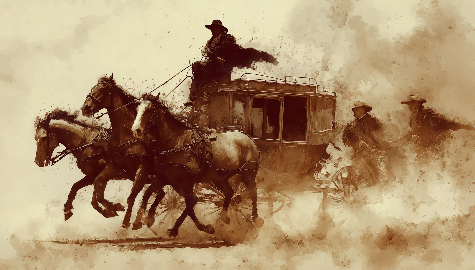 Stagecoach Background