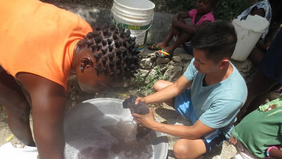 Ton serving in Haiti
