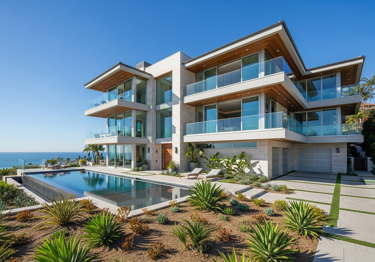 Modern Custom Home — New Build project by Sorias GC in Southern California