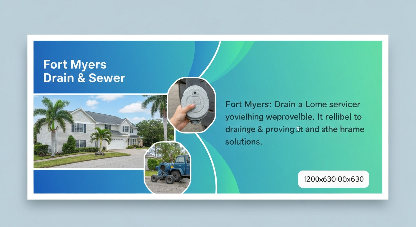 Contact Fort Myers Drain and Sewer