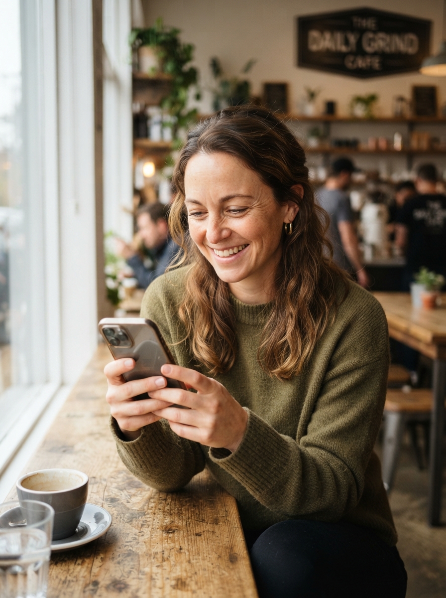 Customer using Zyri customer support automation