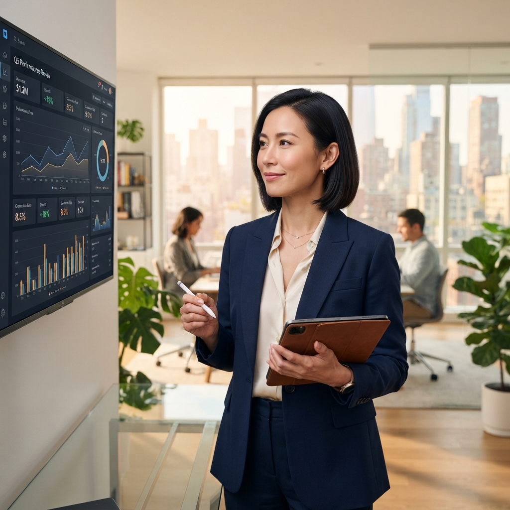 Owner using Zyri customer support software