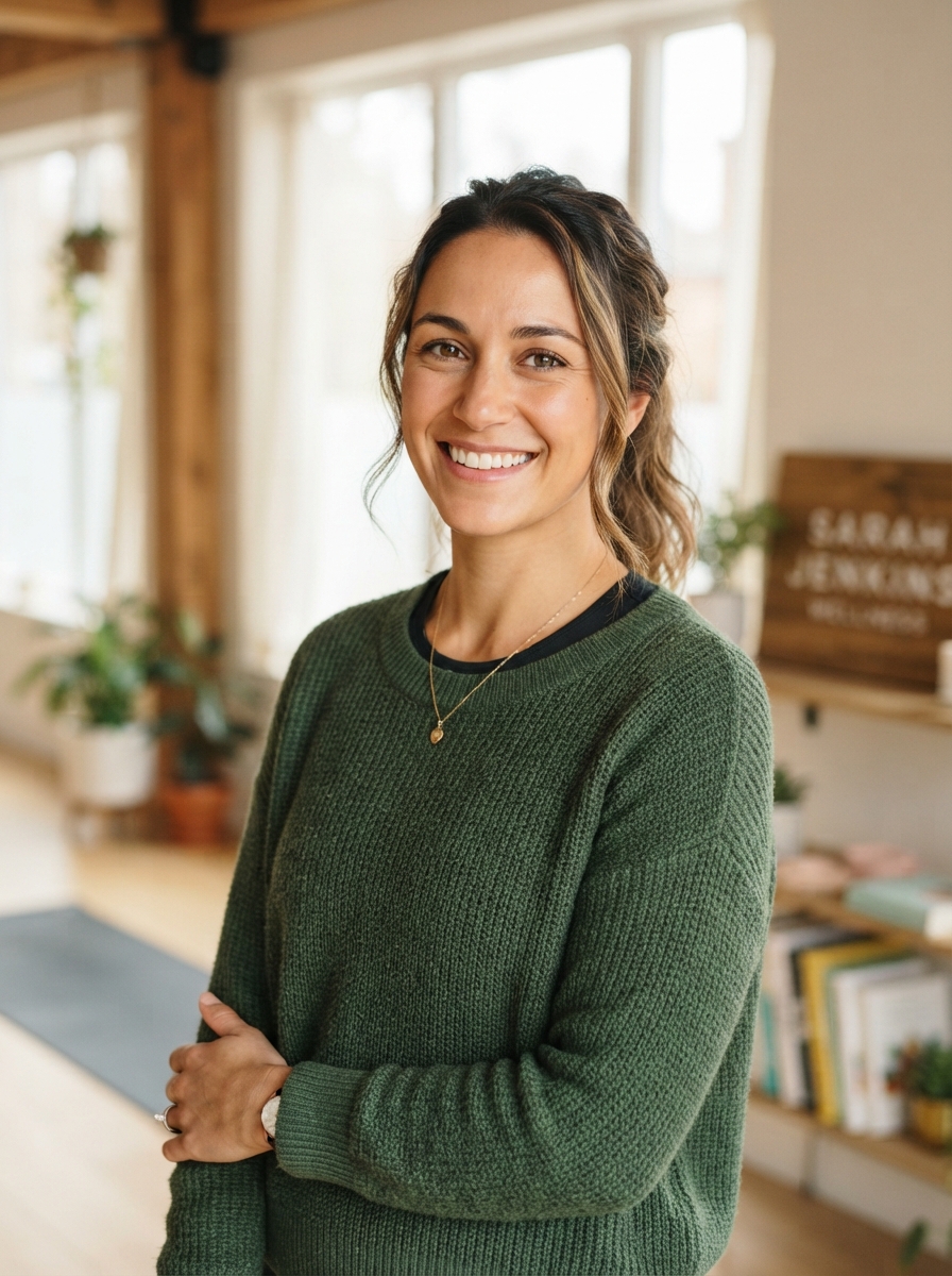 Trainer or Therapist using Zyri fitness and wellness CRM