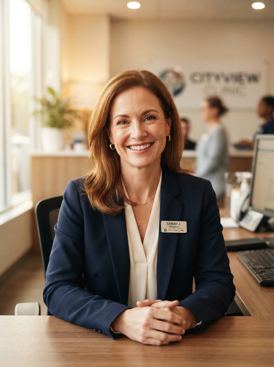 Front Desk using Zyri healthcare CRM