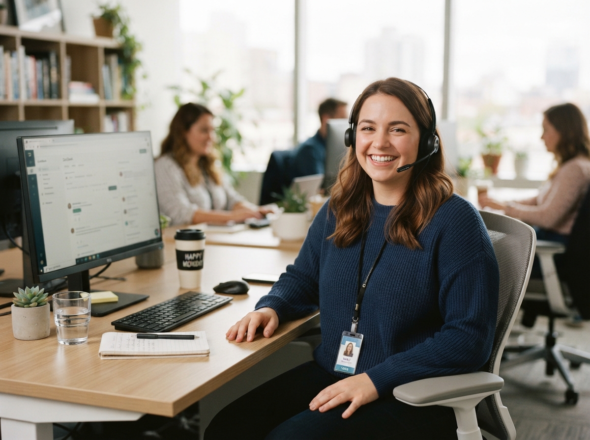Zyri support team member