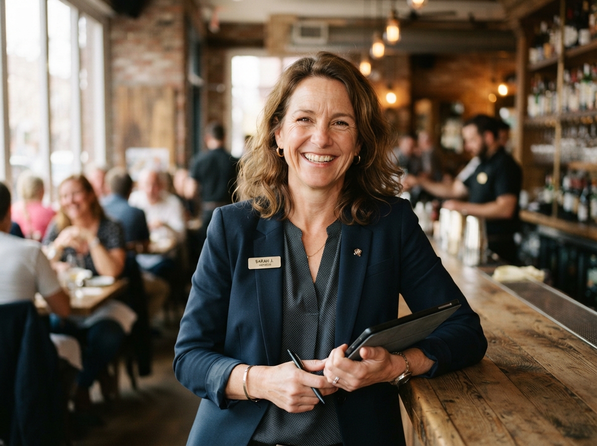 Owner or Manager using Zyri hospitality CRM