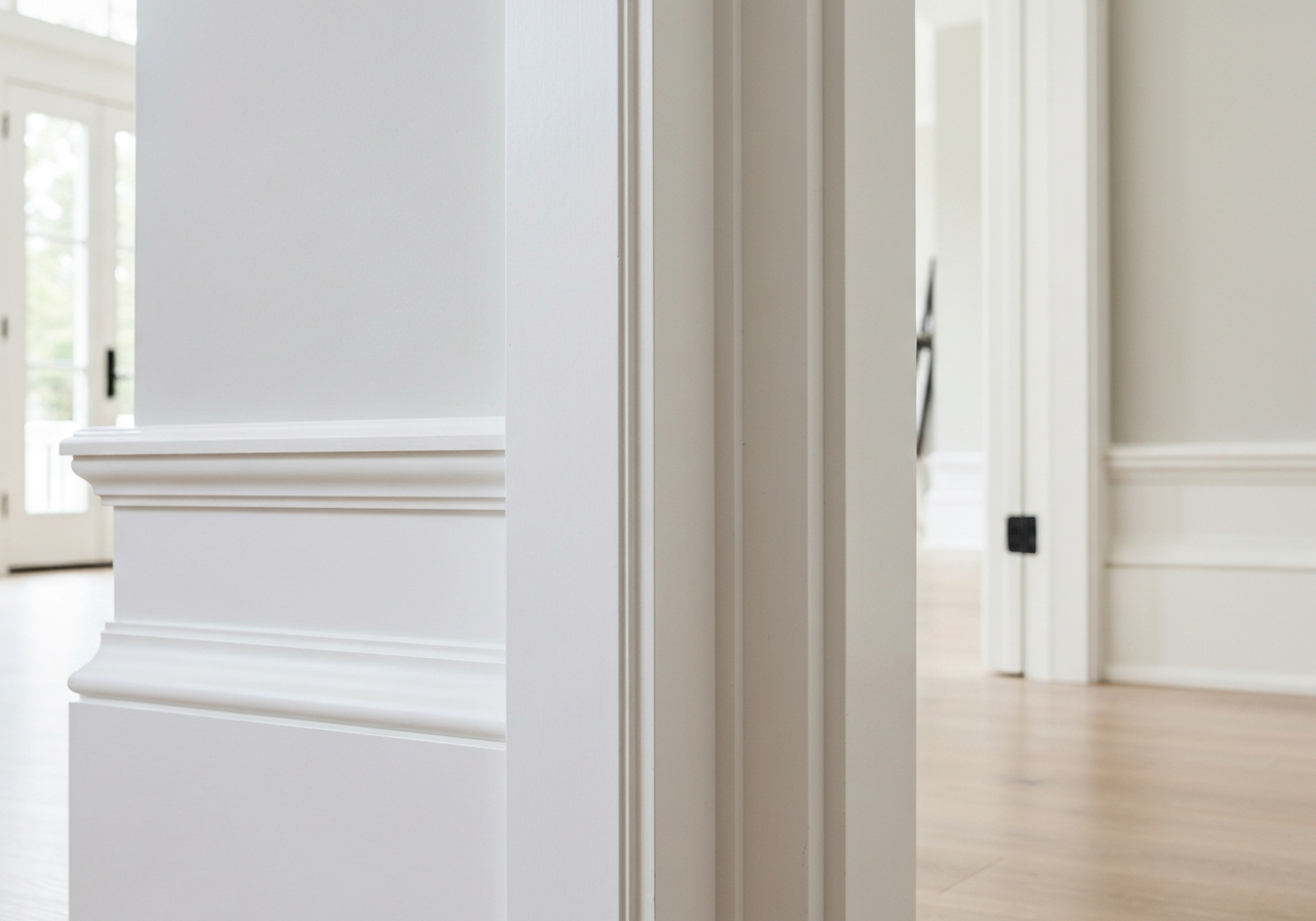 Baseboards and Casing