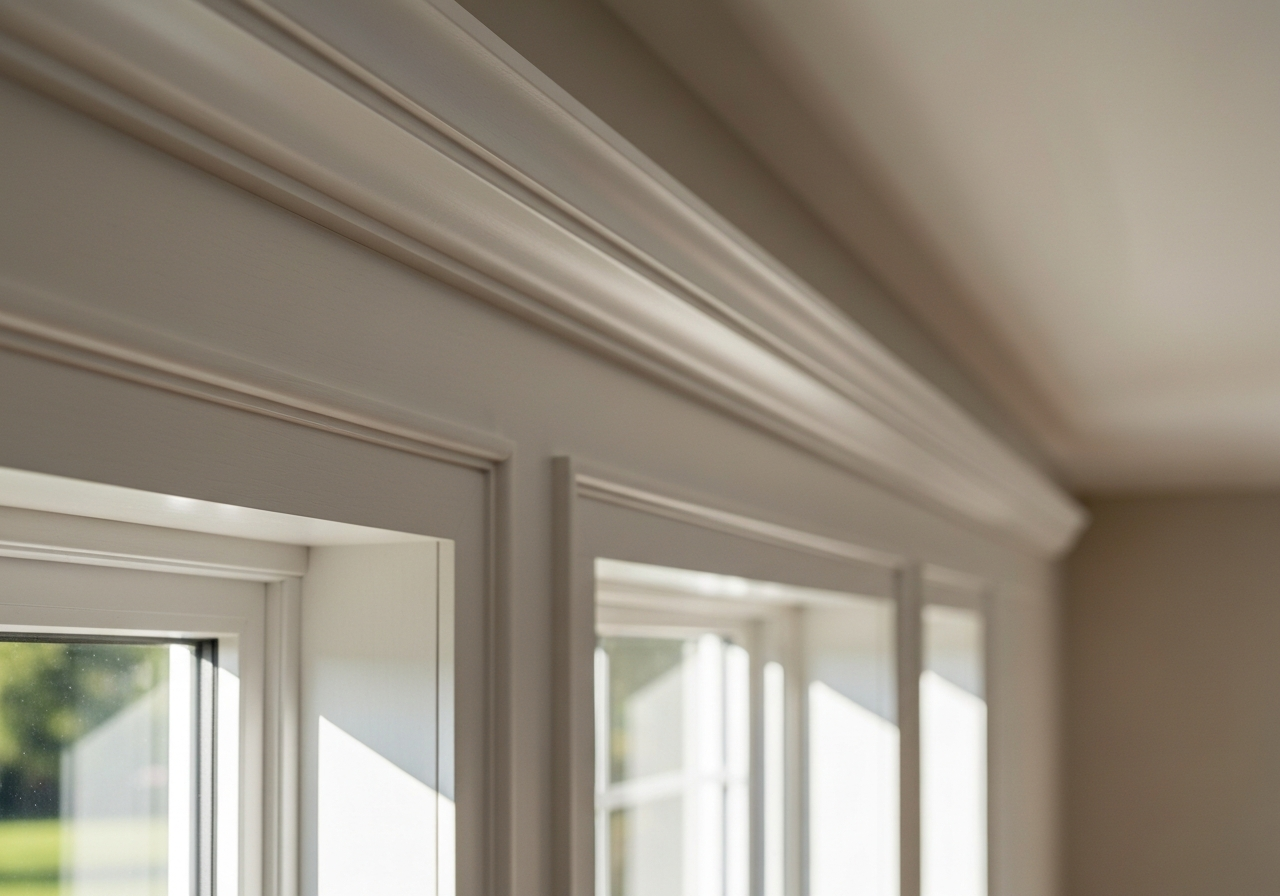 Crown Moulding and Window Trim
