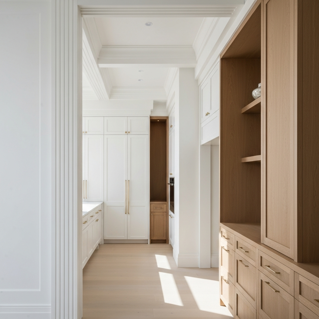 Finished custom woodwork