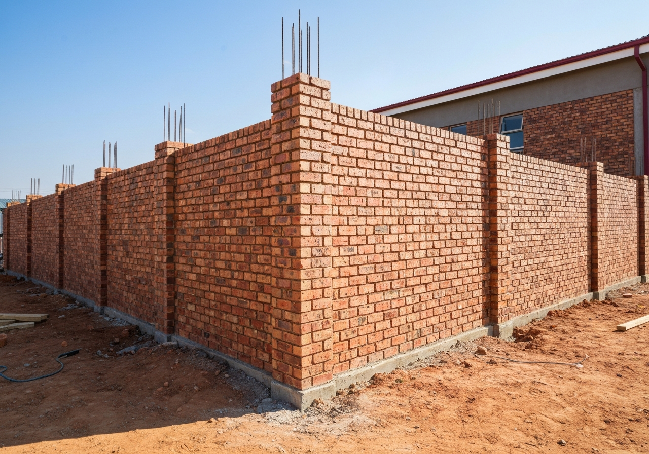 Industrial Boundary Wall