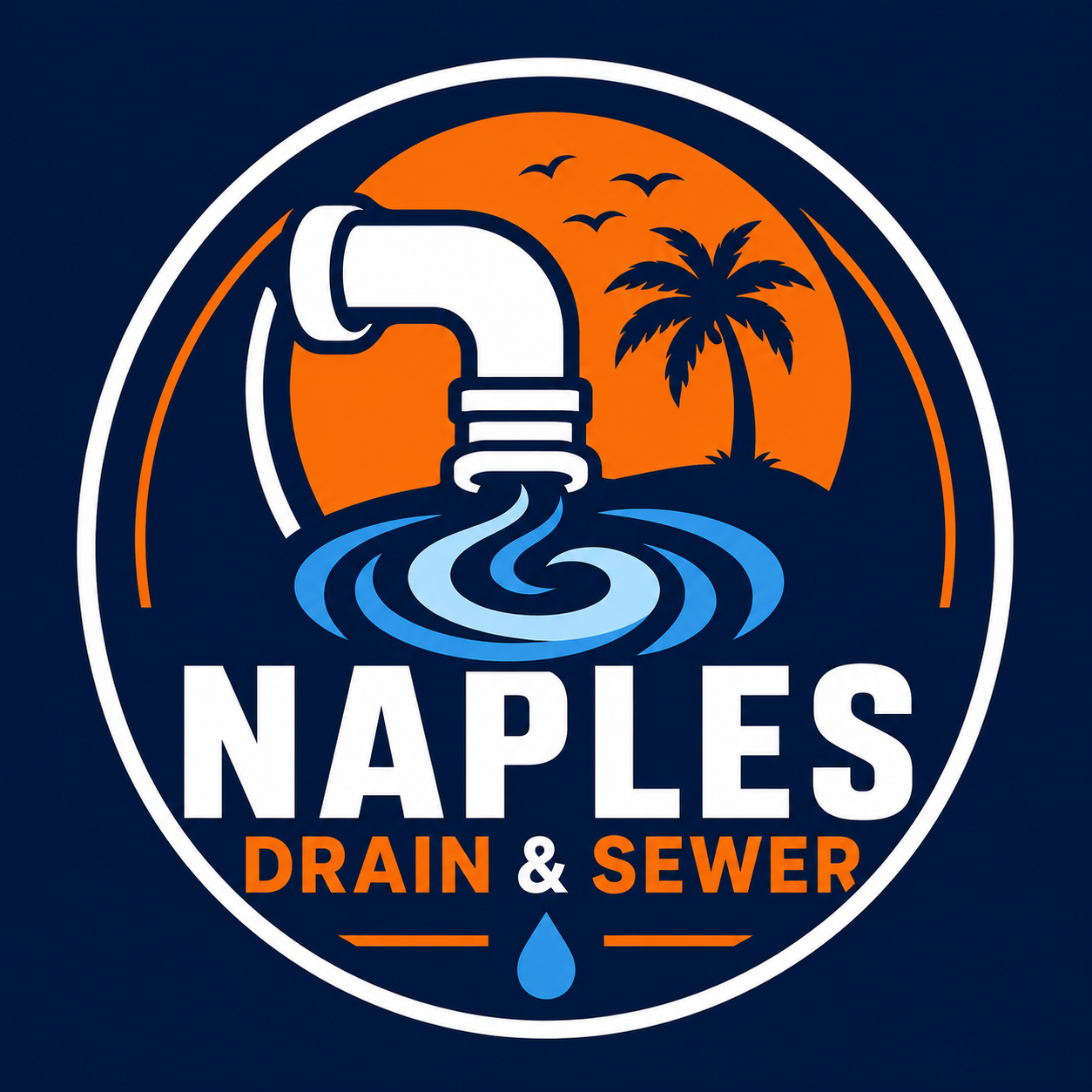 Naples Drain and Sewer Logo