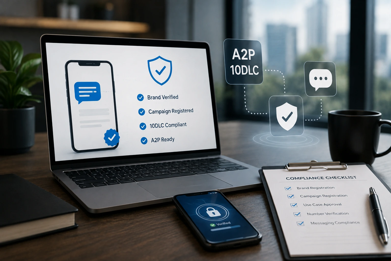 A2P 10DLC Compliance Guide for Marketing Agencies (2026): The New Chat Widget Method Explained