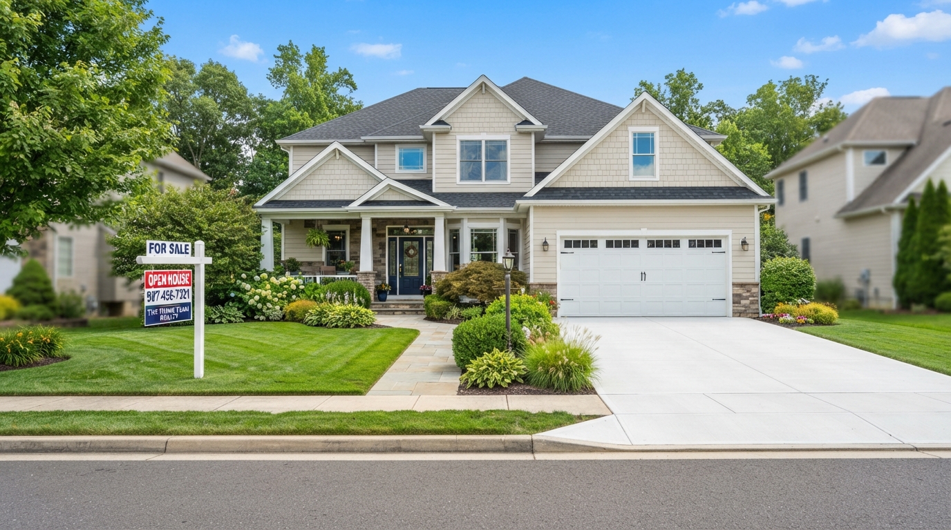 Beautiful luxury home with high curb appeal following exterior cleaning in Louisiana