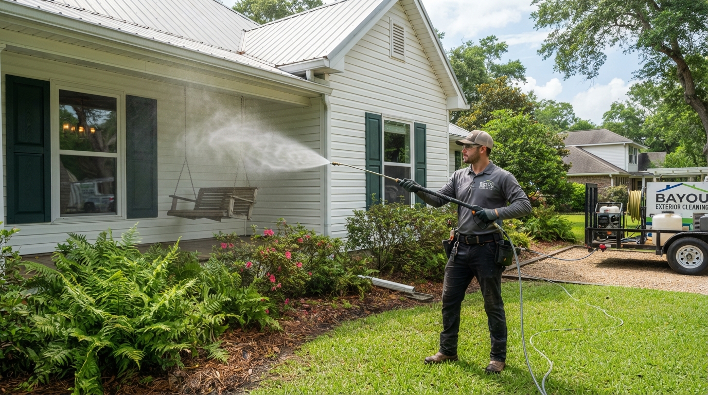 The Top 7 Benefits of Professional House Washing in Sulphur, LA - House Washing exterior pressure washing in Sulphur LA