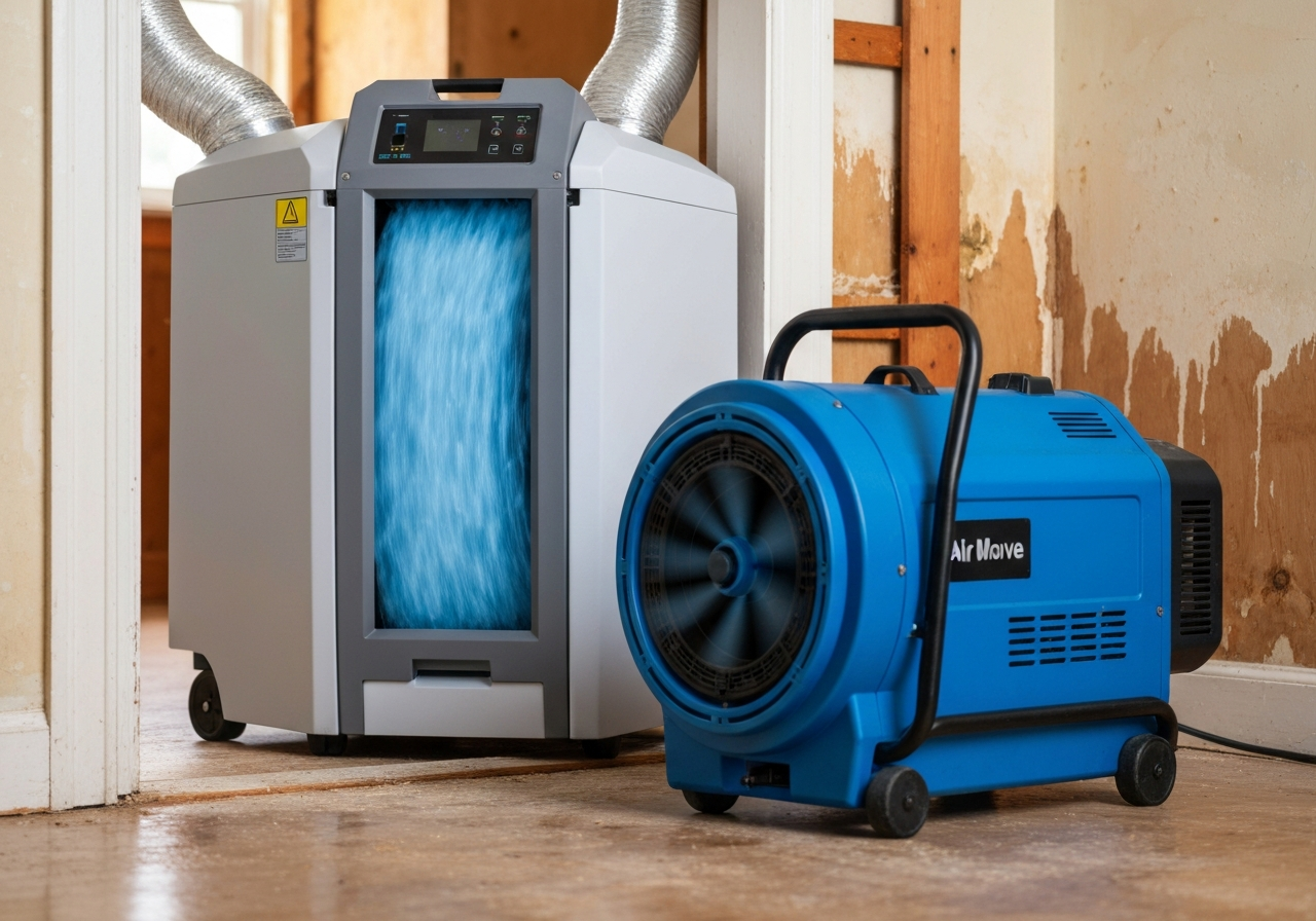 Water damage inspection