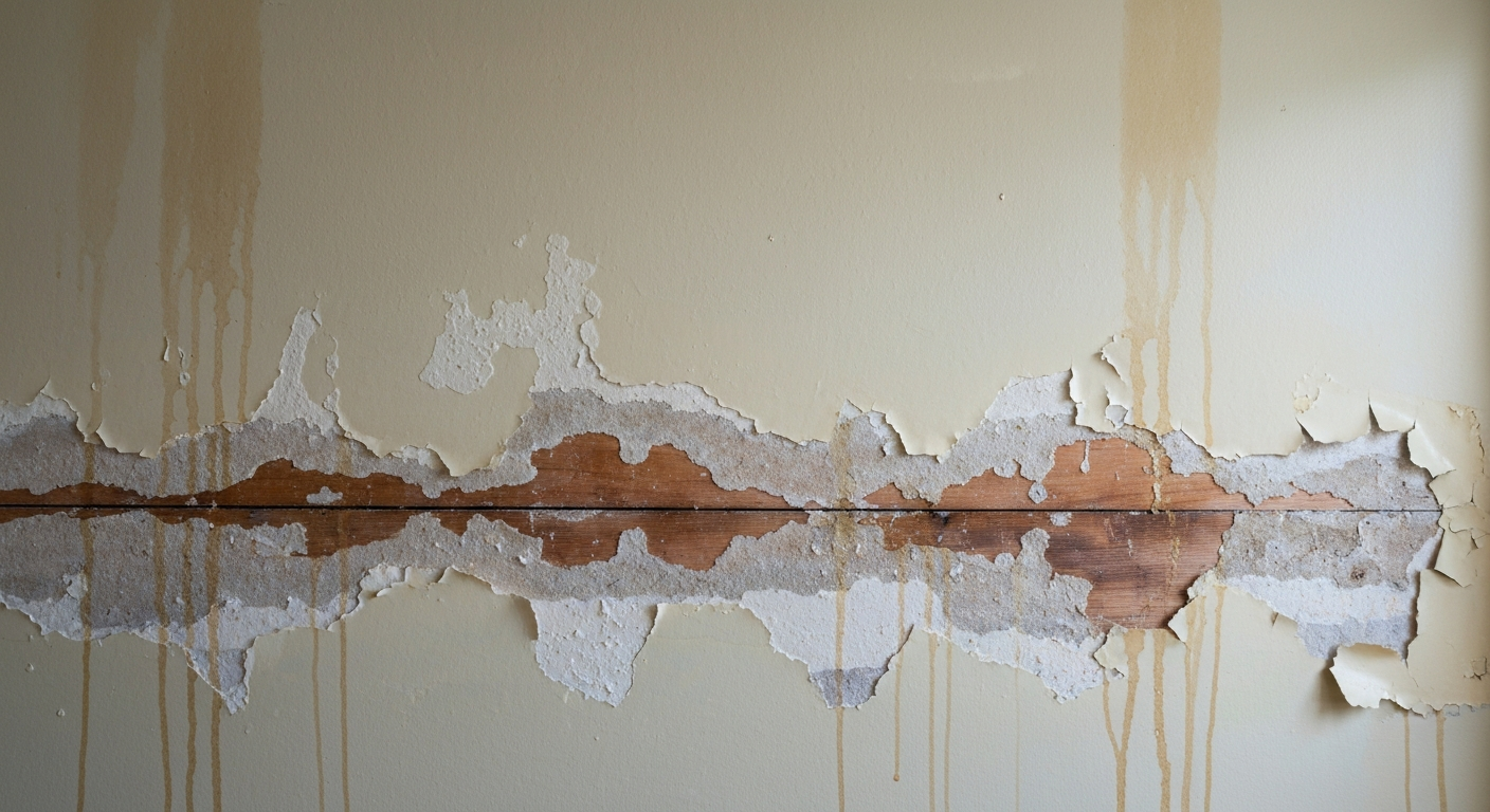 Peeling, Bubbling, or Cracking Paint