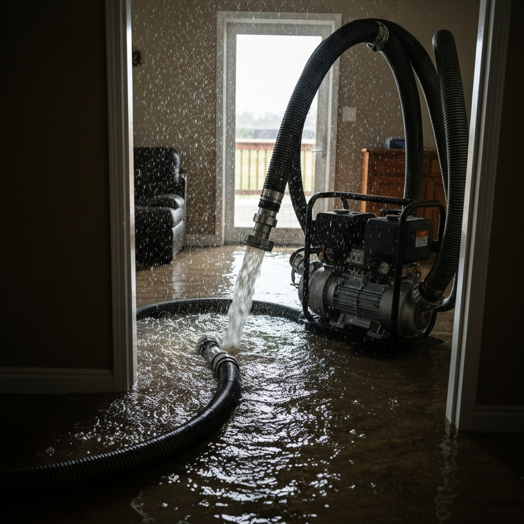 Emergency Water Extraction inspection