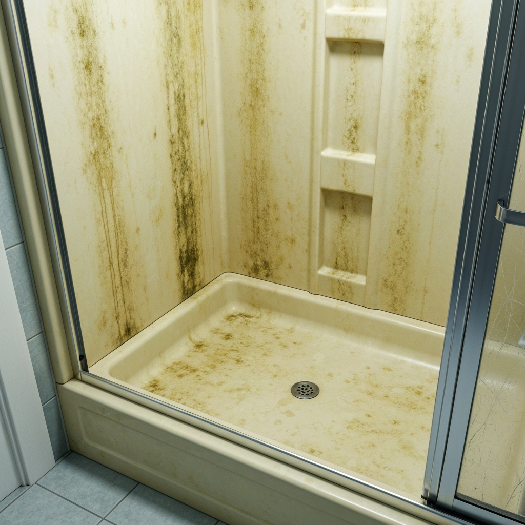 Tub-to-Shower Conversion Before