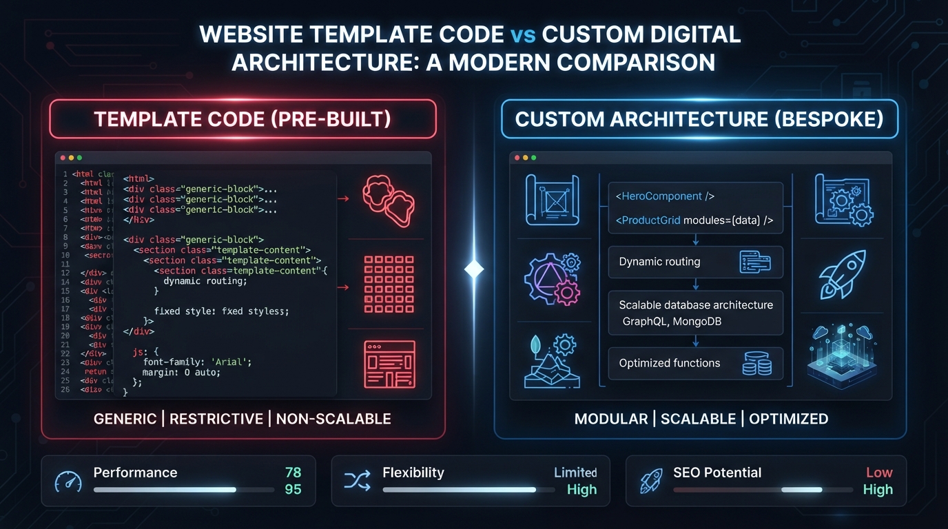 Template vs Custom-Built: What You're Really Paying For