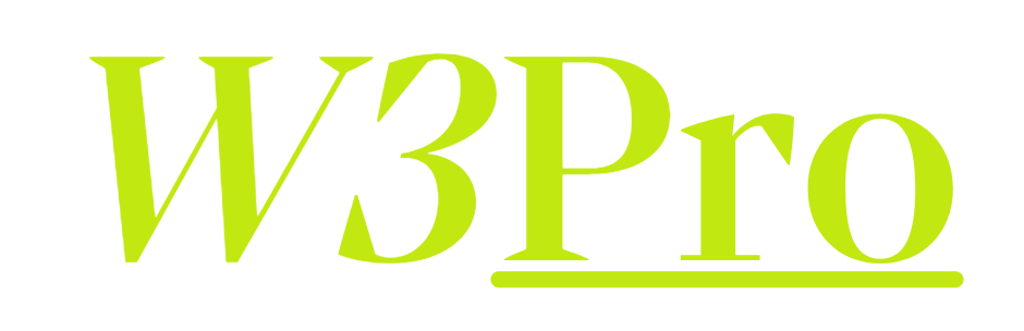 W3Pro Logo