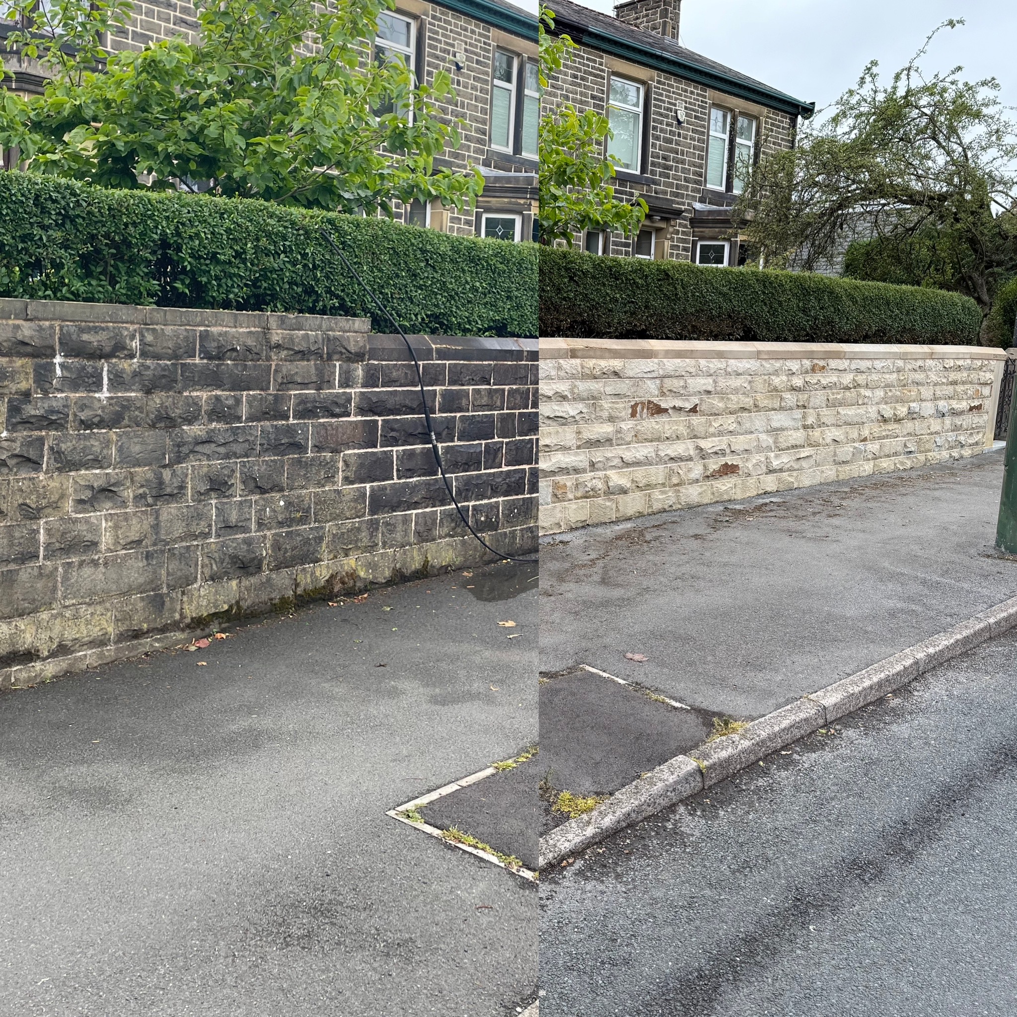 Brick and stone cleaning transformation 6